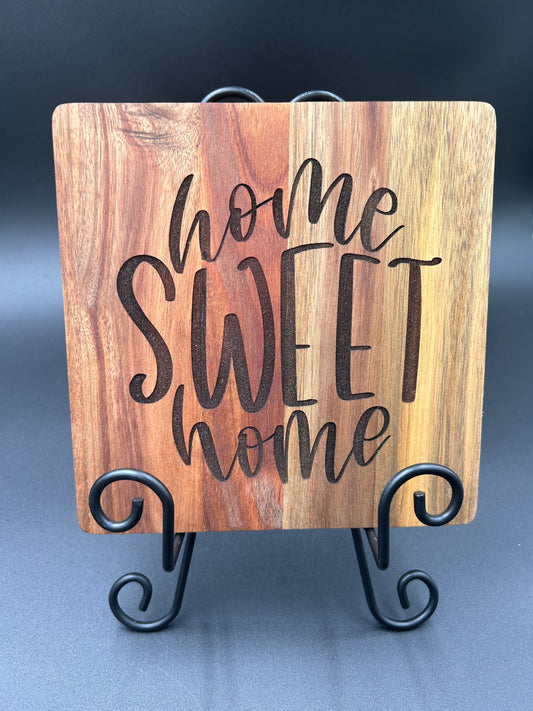 Home Sweet Home Trivet